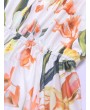 Sexy Floral Print Backless Camisole Splited Maxi Dresses