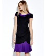 Sexy Round Neck Short Sleeve Slim Fishtail Party Elegant Women Dress