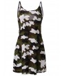 Clubwear Sexy Women Printed Strap Backless Mini Dress